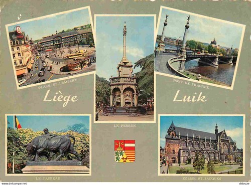 Carte postale belgique - carte,