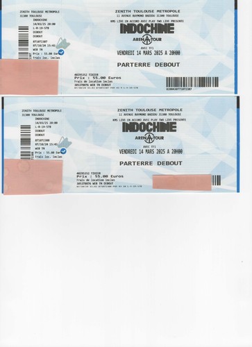2places billet concert - billet,