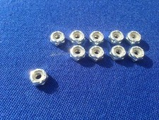 10 X écrou frein 8-32 plateau