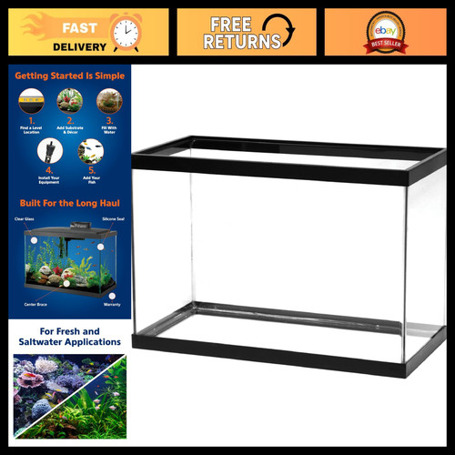 Gallon high glass aquarium - gallon,