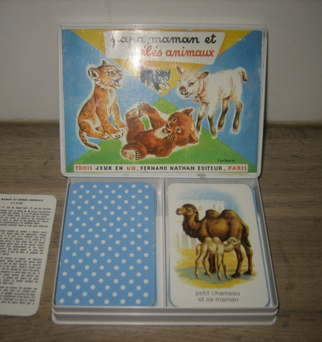 Ancien jeu familles - ancien, de