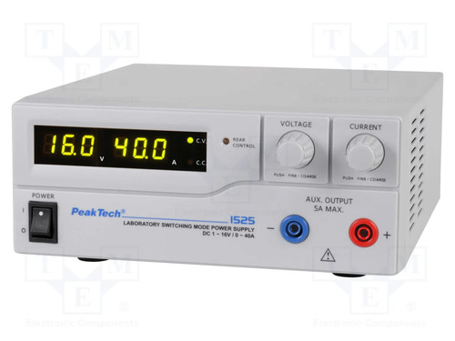 Peaktech 1525 laboratory - peaktech,