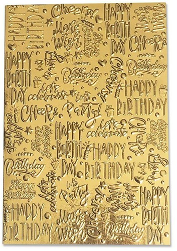 Sizzix Happy Birthday 3D