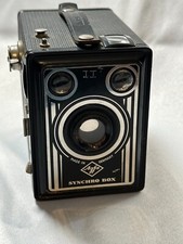 VINTAGE SHUR-SHOT BY AGFA SYNCHRO BOX CAMERA - RARE