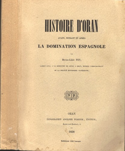 Oran histoire domination - de,