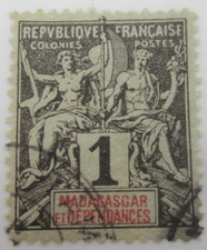 TIMBRE MADAGASCAR N° 28 -