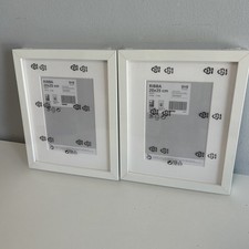 Lot of 2 IKEA Ribba Picture Frames 20 x 25 Cm (8 X 10)