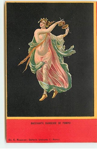 Tableaux bacchante danseuse - -,