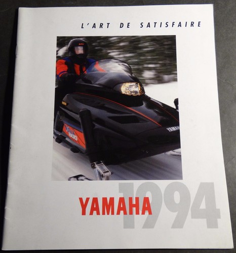 1994 french yamaha snowmobile - 1994,