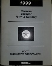 1999 Dodge Town Country Voyger Caravan Diagnostic Shop Service Manual Supplement