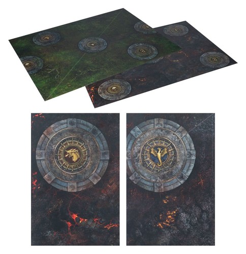 Tapis jeux carton - de,