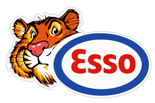 Esso gasoline gas station - gas,