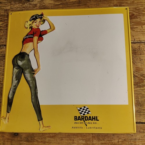 Plaque publicitaire bardahl - ,