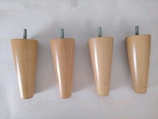 Jeu 4 PIEDS FAUTEUIL (CANAPE,LIT) en bois à visser, occasion très bon état