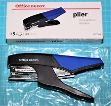 Agrafeuse pince Office dépot pour agrafes 8/4 bébé , capacité 15 feuilles neuf
