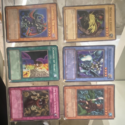Konami lot 6 cartes - lot,