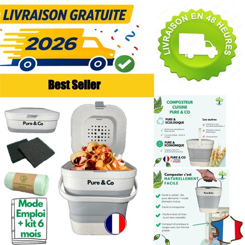 Composteur cuisine pliable l - composteur,