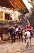 TOILE TABLEAUX soldat guerre