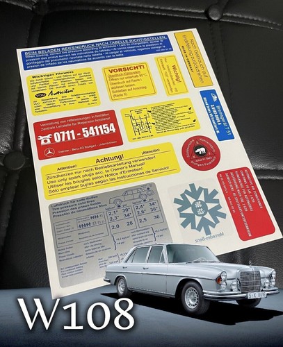 Mercedes w110 w111 - mercedes,
