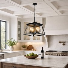 16'' Pendant 4 Light Farmhouse