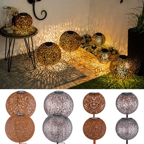 Led fiche lampe boule jardin - boule,
