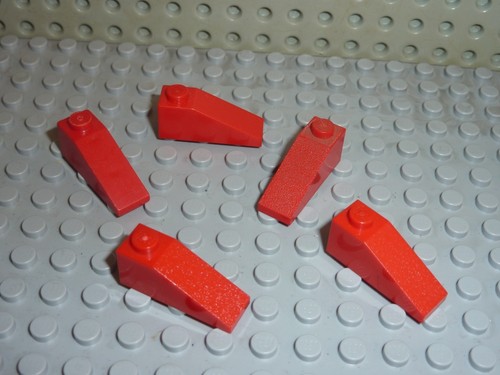 Red slope brick - slope,
