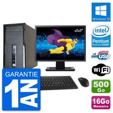PC Tour HP 400 G1 Ecran 22"