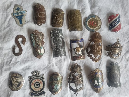 Lot plaques de marques - 18,