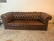 Canapé Chesterfield cuir
