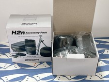 Zoom H2n Accessory Pack APH-2n Open Box Full Set Tripod Windscreen Case Japan