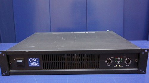 Qsc cx302 2ch - power, amplifier