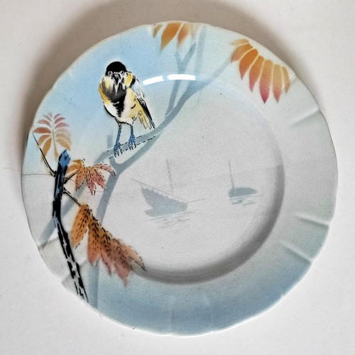Assiette ancienne g - assiette, k&g