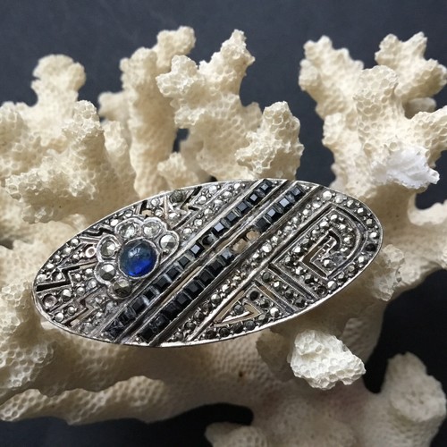 Broche vintage argent massif - vintage,