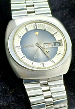 VINTAGE ENICAR SHERPA 320 AUTOMATIC CAL.167 SWISS MEN'S BIG SIZE WATCH 70’s