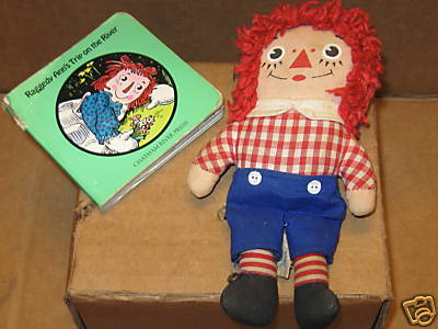 Vintage raggedy ann doll bk - vintage,