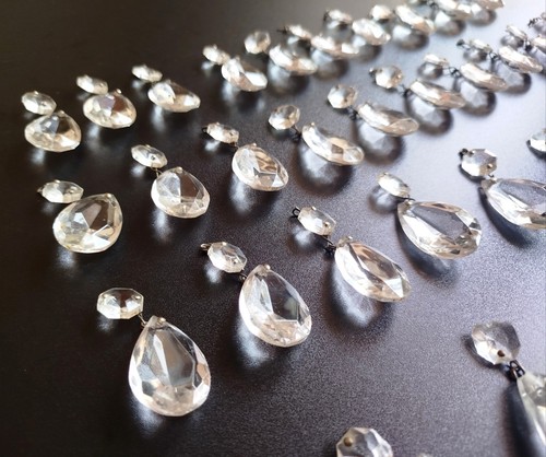 Lot pampilles de lustre - de, 48