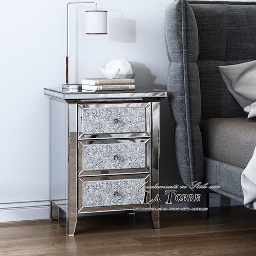 Commode miroir avec tiroirs - commode,