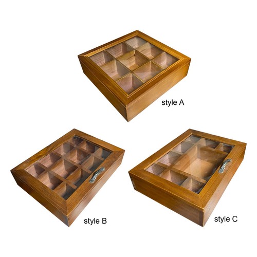 Armoire bois présentoir de - en,