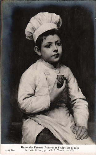 Cpa vernet petit mitron - vernet, le