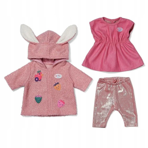 Baby born coat - set, with