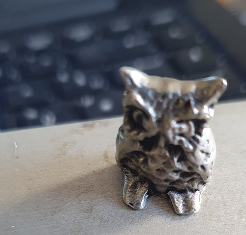 Figurine chouette hibou en - figurine,