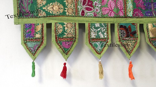 Rideau porte patchwork - de, en