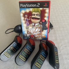 4 BUZZERS BUZZ  PS3 et ps2 +