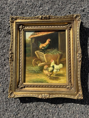 Tableau peinture scene - tableau,