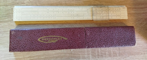 Règle calcul ancienne - à,