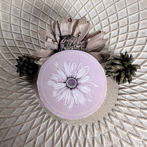 Stickers couleur fleur - couleur,