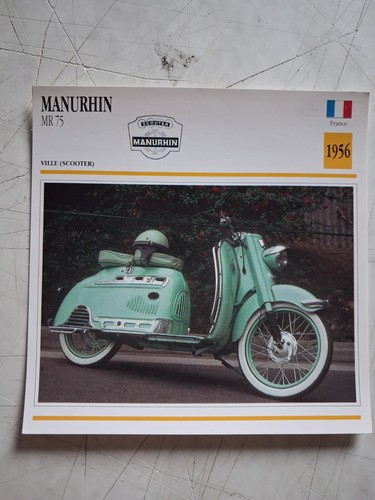 Manurhin scooter 1956 - 75,
