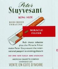 PETER STUYVESANT Authentic Vintage Packaging Cigarette Tobacco c3