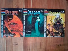 DRAGON MAGAZINE/3N°/N°12/13/14/1993/HEROIC FANTASY/SCIENCE FICTION/FANTASTIQUE