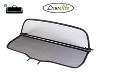 Coupe Vent Ford Focus (2006-2010) Cabrio Filet Anti Remous Noir+Sac de Rangement